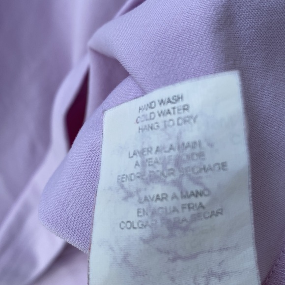 💜Karen Kane Lavender Soft & Silky Stretch Knit Sleeveless Tank Top Plus-Size 2X - Picture 7 of 11